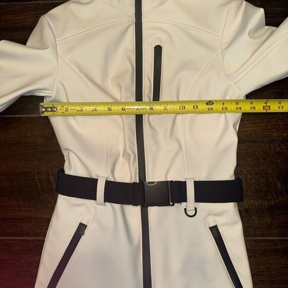 ⛄️ ZARA Ski NWT White and Black Jumpsuit SZ S - Picture 10 of 15